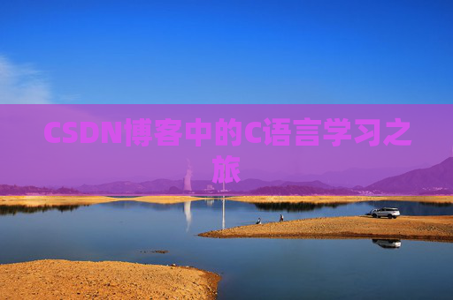 CSDN博客中的C语言学习之旅